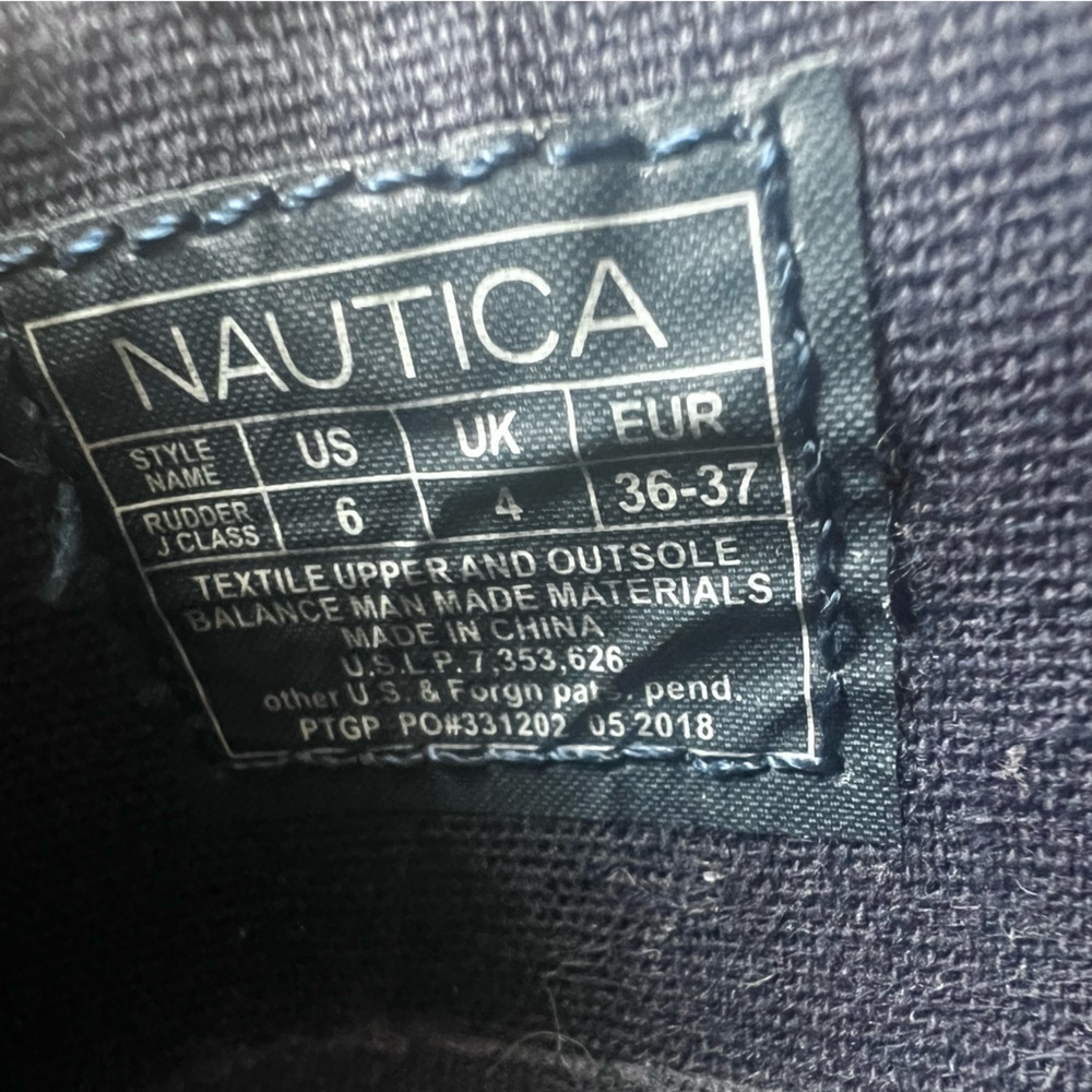 NAUTICA Rudder J-Class Slip-On Shoes size 6 - Picture 7 of 7